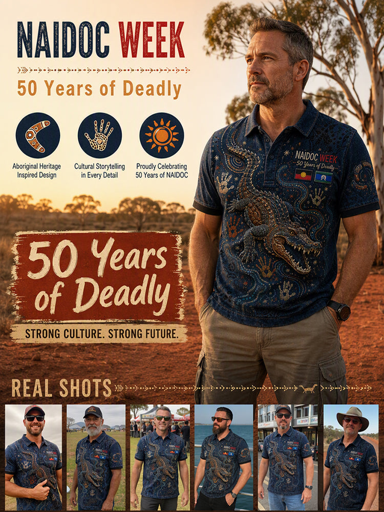 Men's Australia Naidoc Week Short Sleeve Shirt