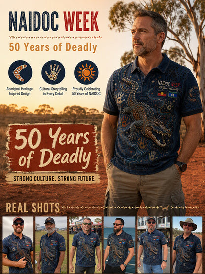 Men's Australia Naidoc Week Short Sleeve Shirt
