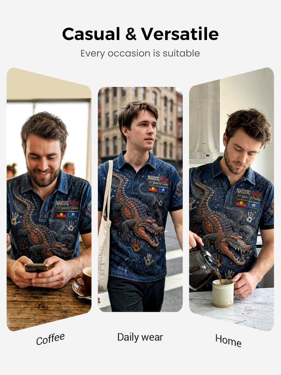 Men's Australia Naidoc Week Short Sleeve Shirt