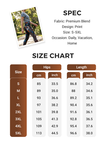 Women's Australia Naidoc Week High-Waisted Slim Fit Casual Leggings