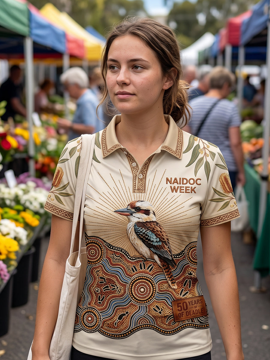 Women's Naidoc Week Art Print Short-Sleeve T-Shirts