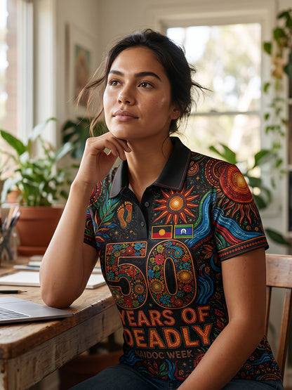 Women's Australia Naidoc Week Polo T-Shirt