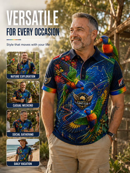 Men's Australian Animals Short Sleeve Shirt