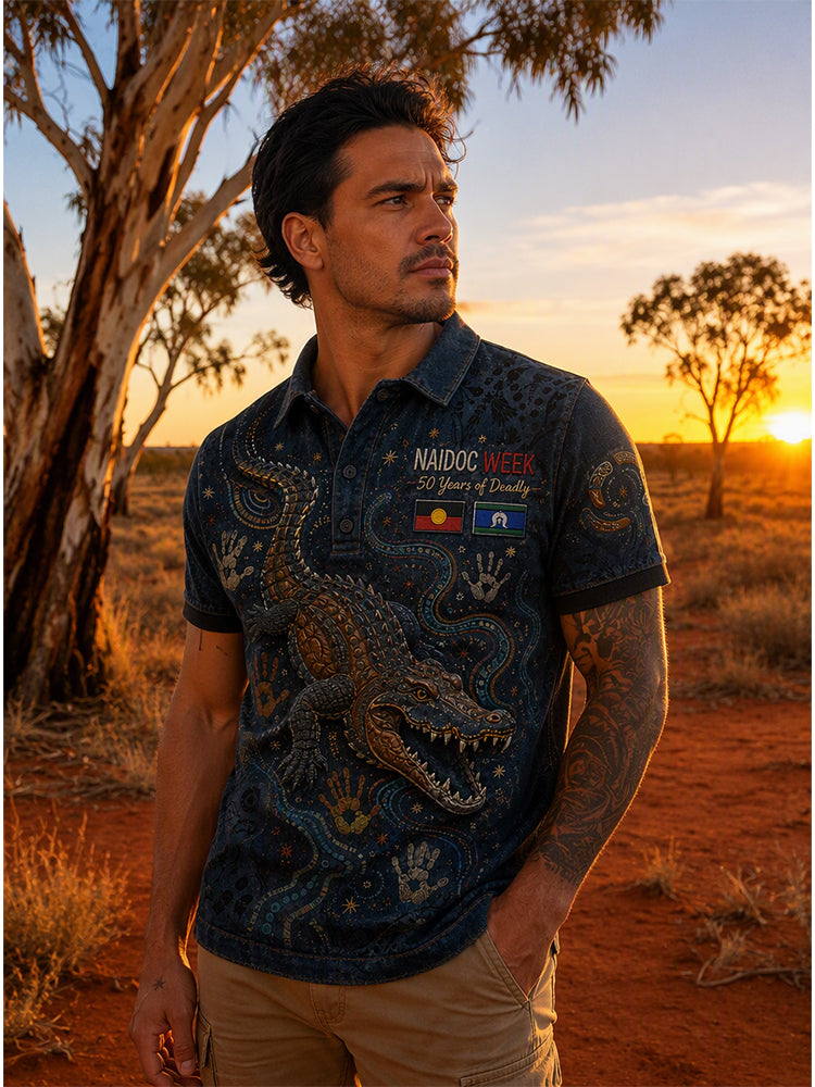 Men's Australia Naidoc Week Short Sleeve Shirt