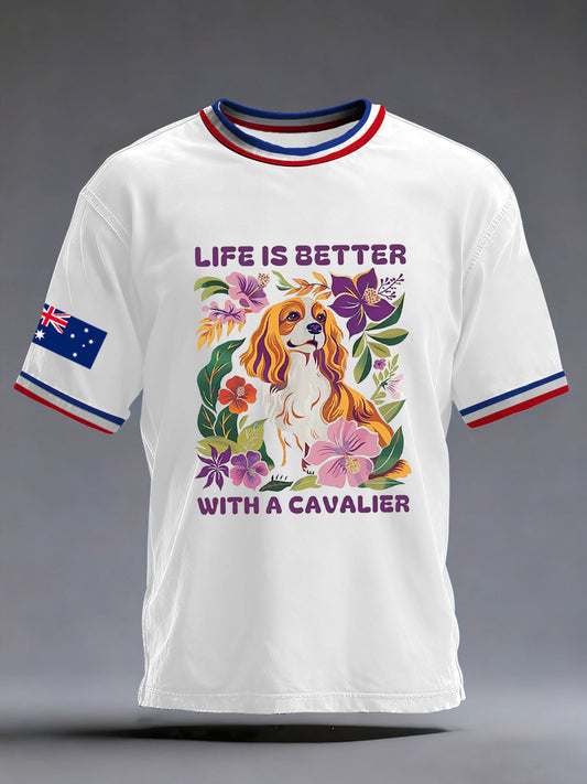 Men's Australian Shepherd Short Sleeve T-shirt