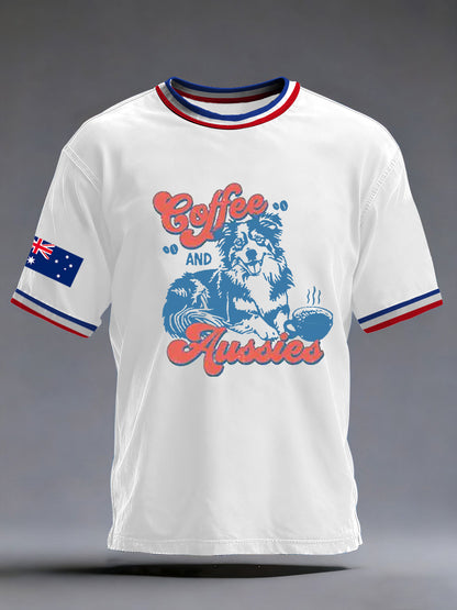 Men's Australian Shepherd Short Sleeve T-shirt
