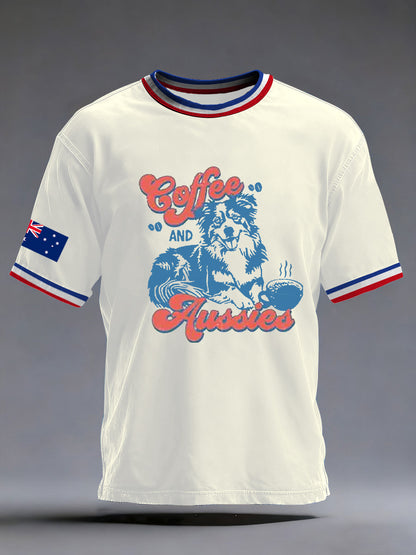 Men's Australian Shepherd Short Sleeve T-shirt