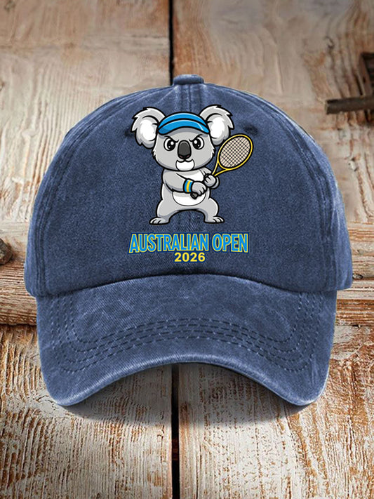 Unisex Australian Open For Tennis Lover Print Hat