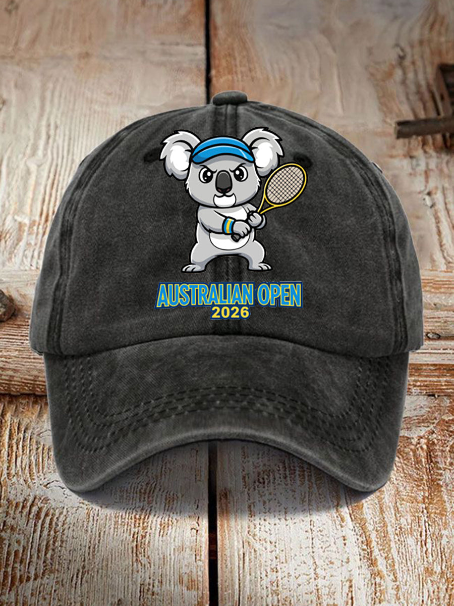 Unisex Australian Open For Tennis Lover Print Hat