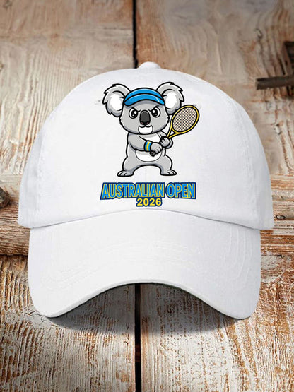 Unisex Australian Open For Tennis Lover Print Hat