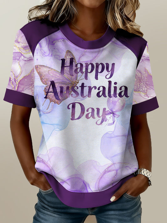 Women's T-Shirt With Australian-Inspired Print