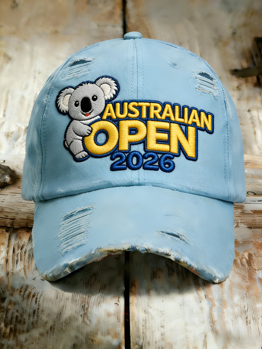 Unisex Australian Open For Tennis Lover Print Hat
