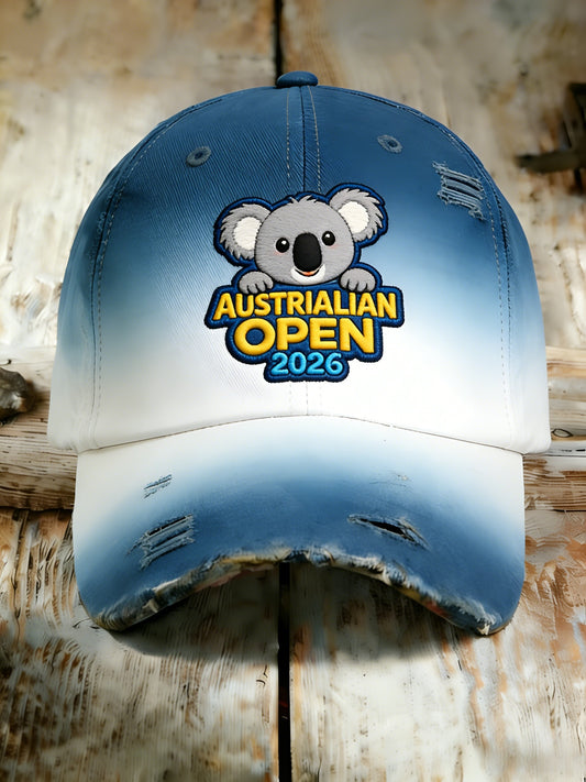 Unisex Australian Open For Tennis Lover Print Hat
