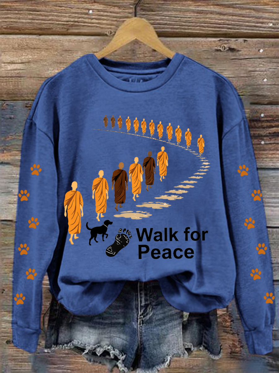 Women's Walk For Peace Sweatshirt