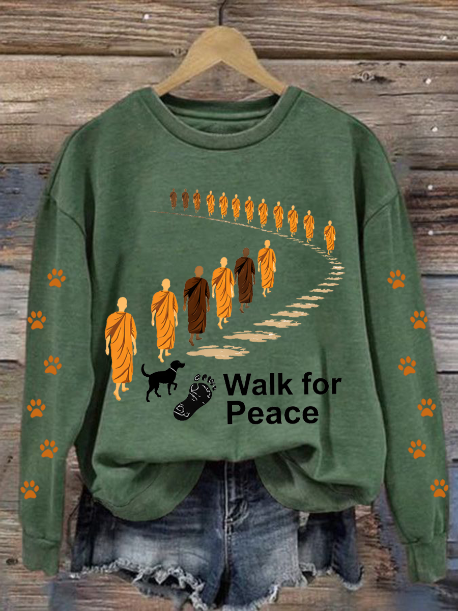 Women's Walk For Peace Sweatshirt