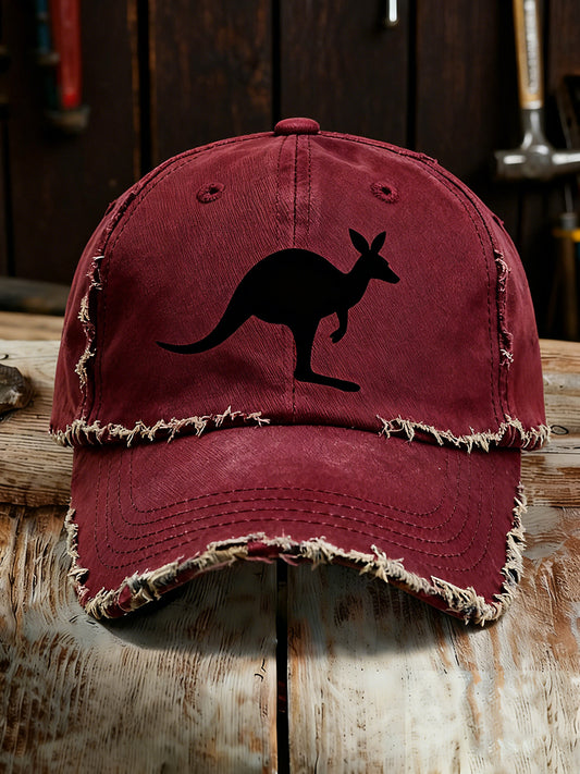 Unisex Vintage Australian Vacation Pattern Printed Hat