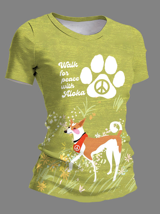 Women's short-sleeved T-shirt