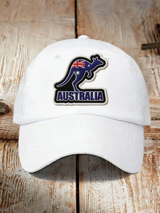 Men's Hat With Australian-Inspired Print