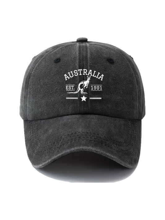 Men's Hat With Australian-Inspired Print