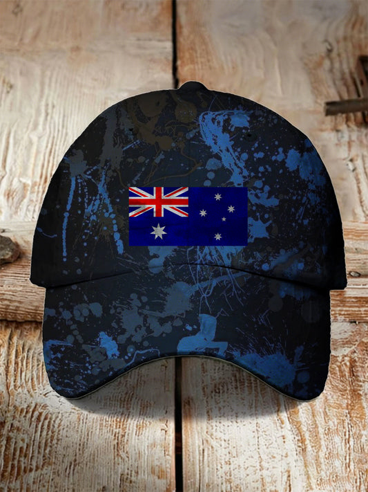 Men's Hat With Australian-Inspired Print