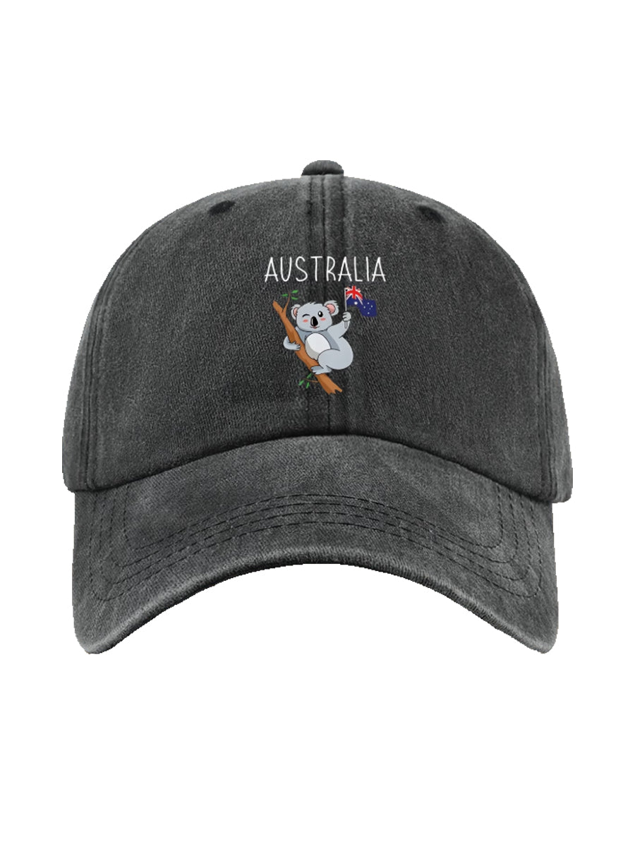 Men's Hat With Australian-Inspired Print