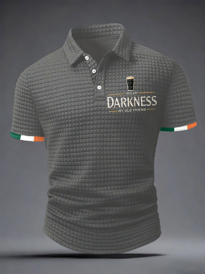 Men's Hello Darkness My Old Friend short sleeve shirt