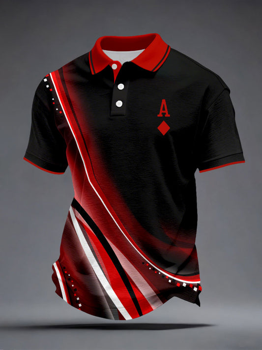 Men's Diamond A Playing Card Tops