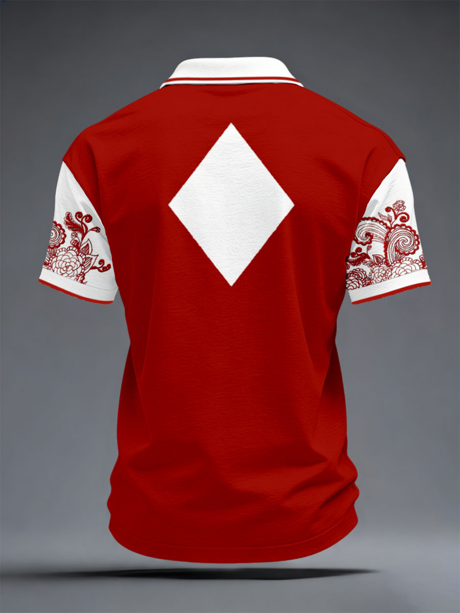 Men's Diamond A Playing Card Tops