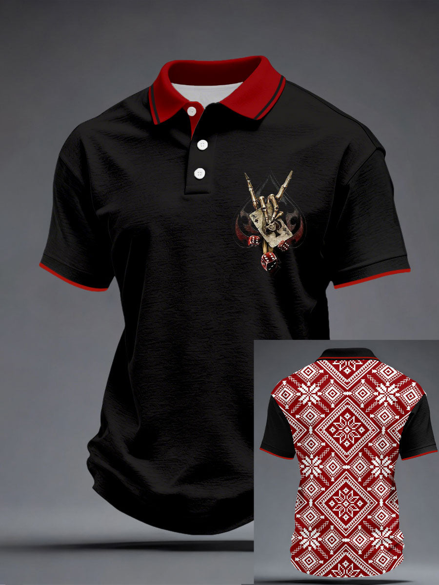 Men's Ace of Spades Poker Shirts