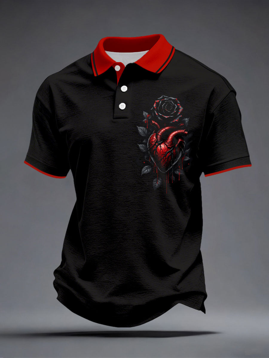 Men's Poker Dice Art Print Tops