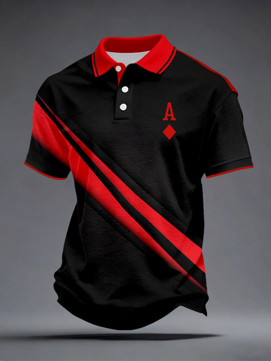 Men's Diamond A Playing Card Tops