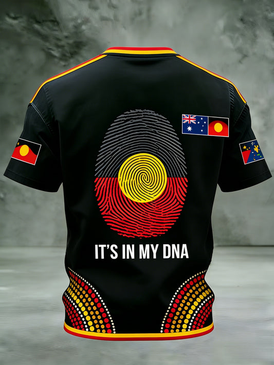 Men's  AU Aboriginal Culture IT'S IN MY DNA  Short-sleeve T-shirt