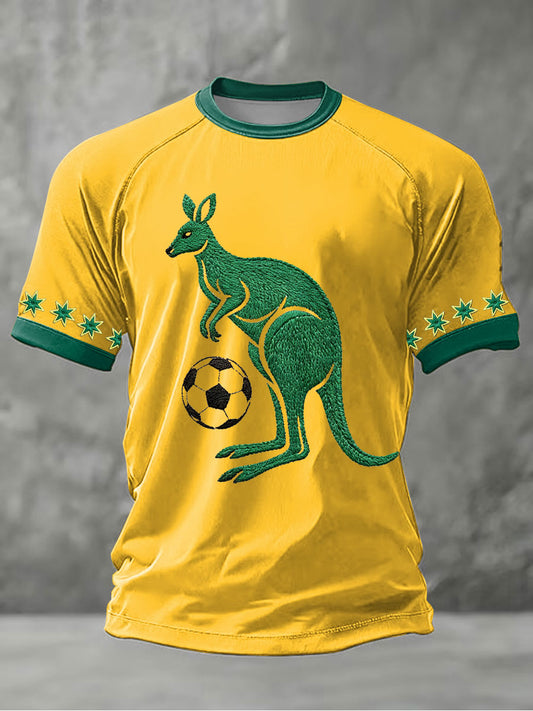 Men's Australian Football Lover short sleeve t-shirt