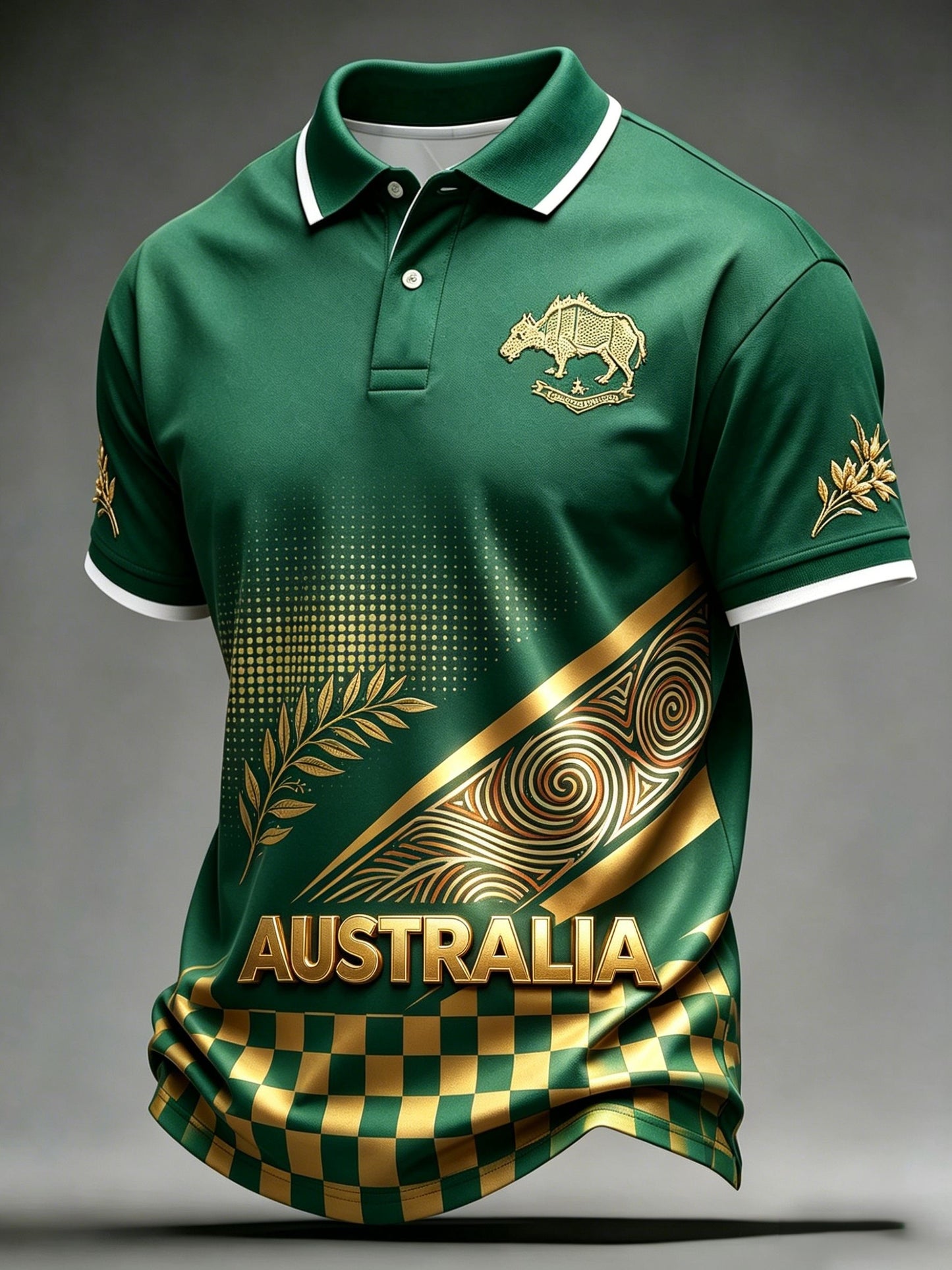 Men's Australian Football Lover Short Sleeve T-shirt