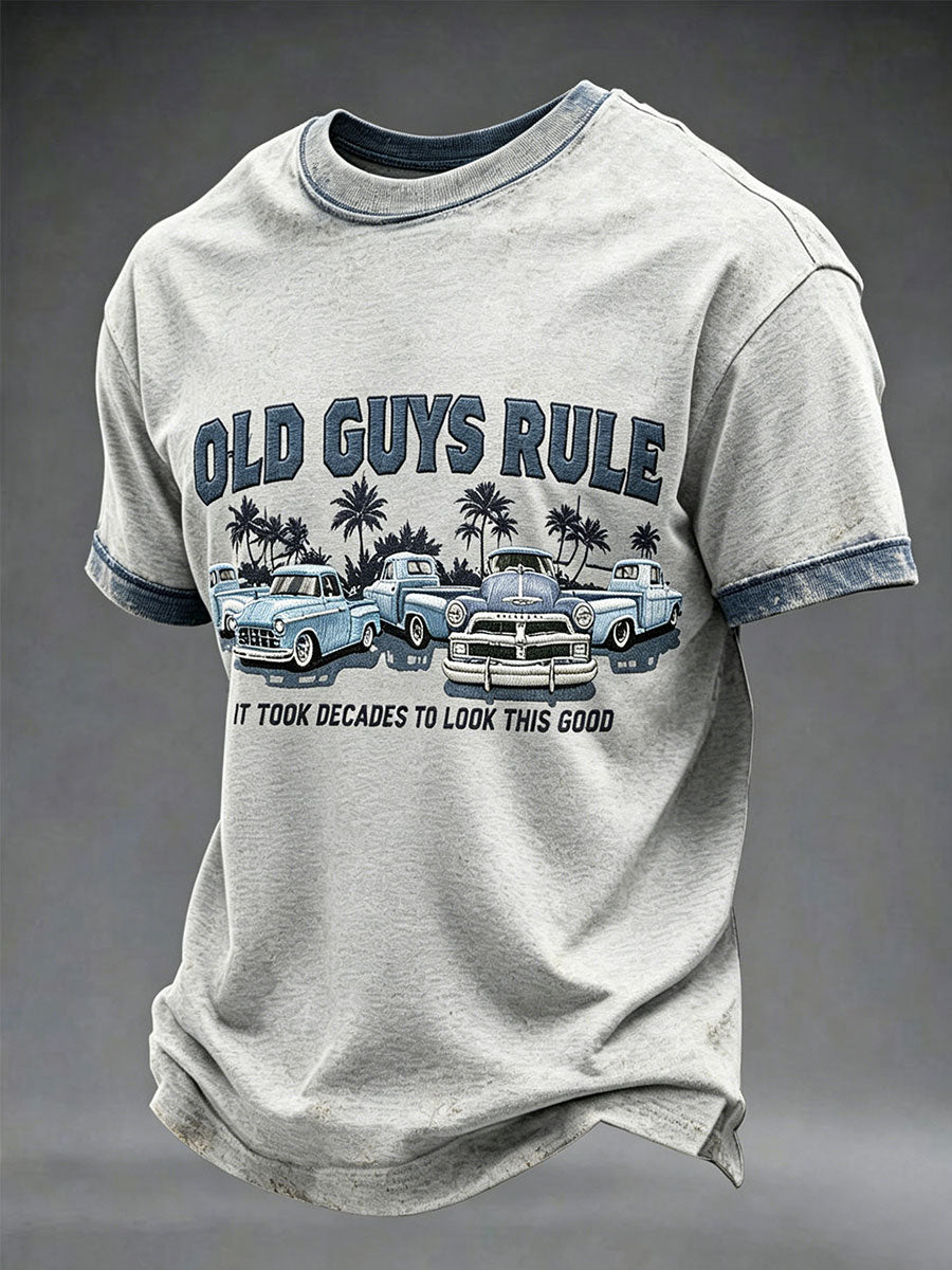 Men's old guys rule T-shirts