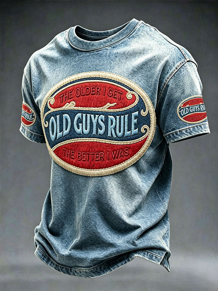 Men's old guys rule T-shirts
