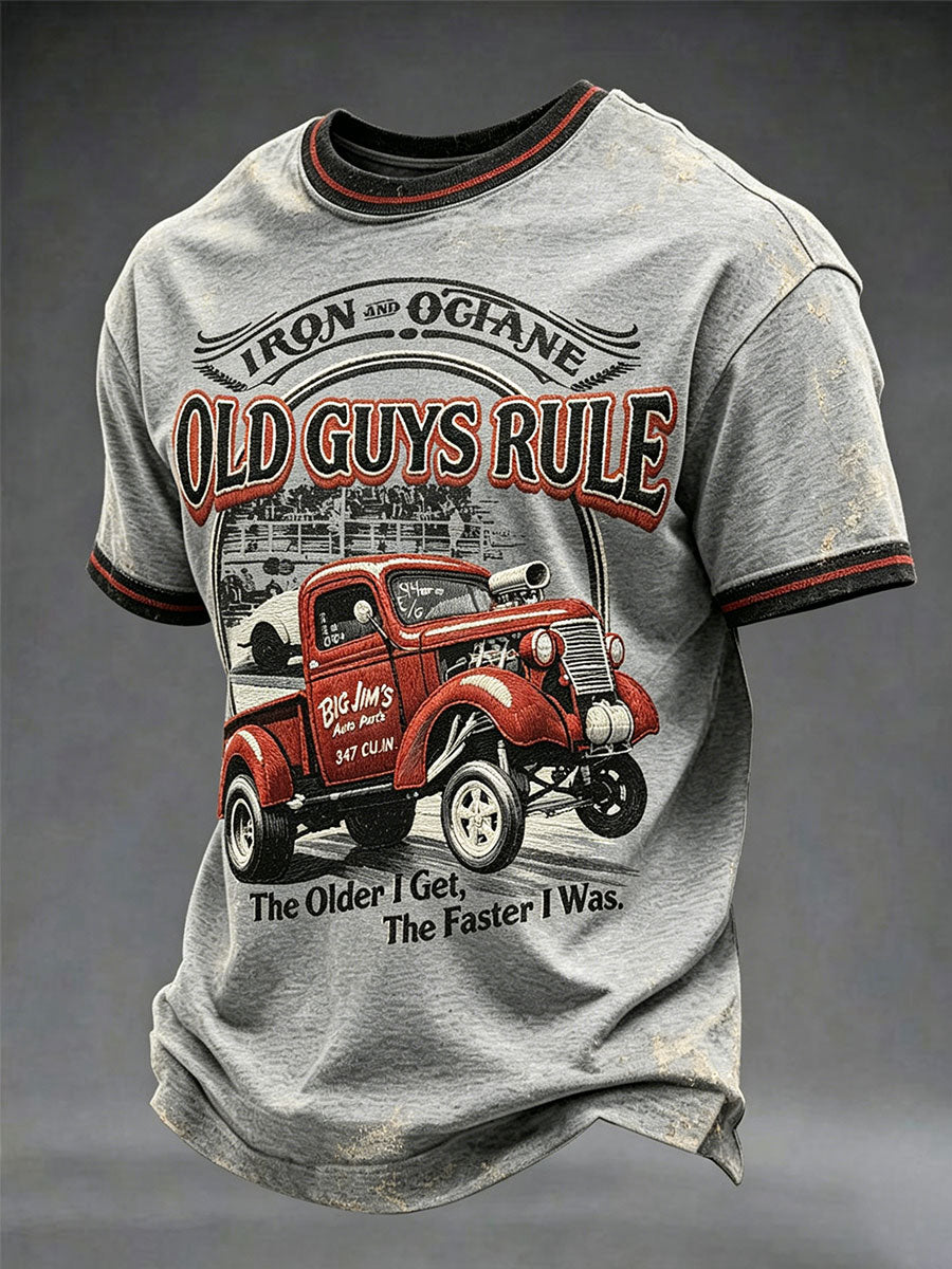 Men's old guys rule T-shirts
