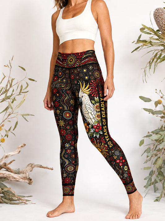 Women's Australian Aboriginal Culture Art Printed Leggings