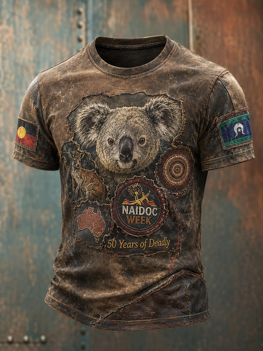 Men's Australia Naidoc Week Short Sleeves T-Shirt