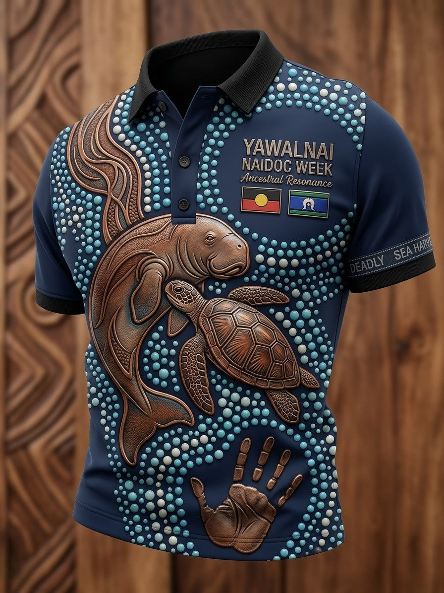 Men's Naidoc Week Art Print Short-Sleeve T-Shirts