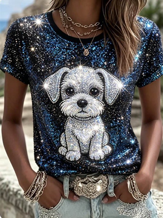 Women's short-sleeved T-shirt