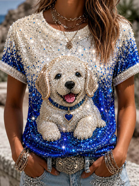 Women's short-sleeved T-shirt