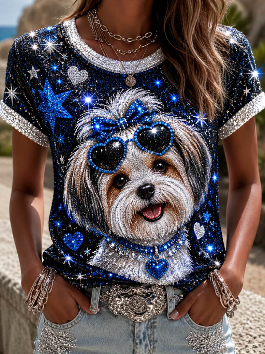 Women's short-sleeved T-shirt