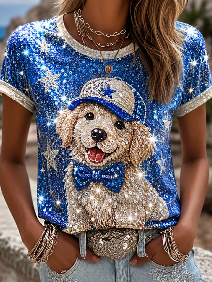 Women's short-sleeved T-shirt