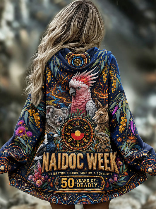 Women's Australia Naidoc Week Zip-Up Hoodie