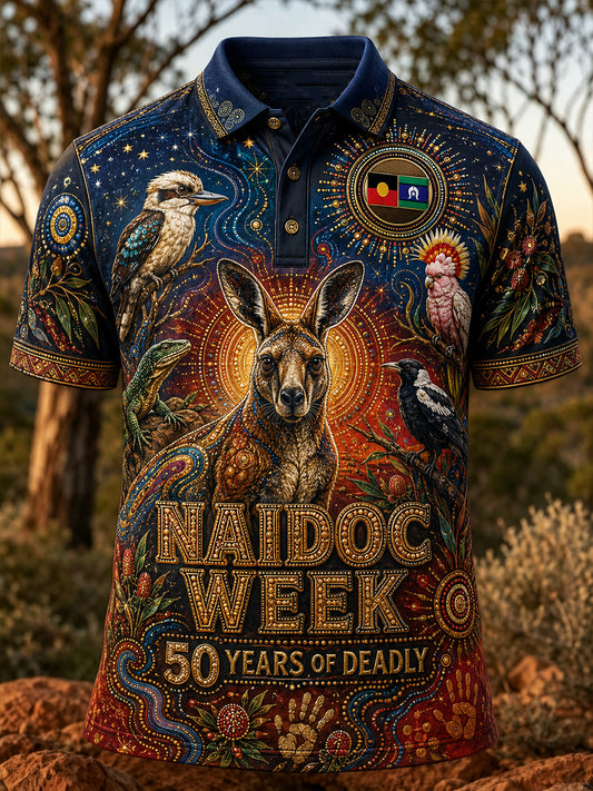 Men's Australia Naidoc Week Short Sleeve Shirt