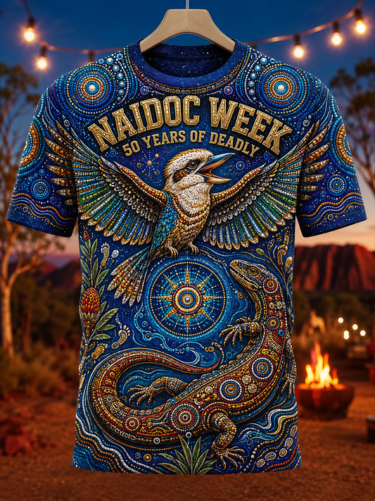 Men's Australia Naidoc Week Short Sleeves T-Shirt