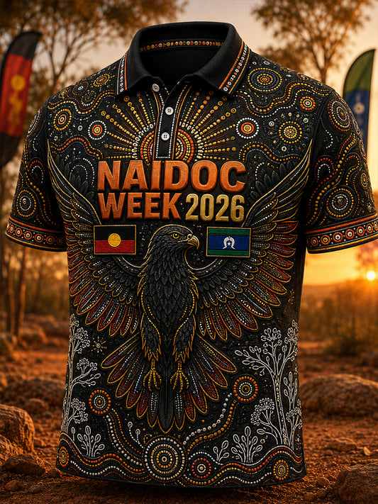 Men's Australia Naidoc Week Short Sleeves T-Shirt