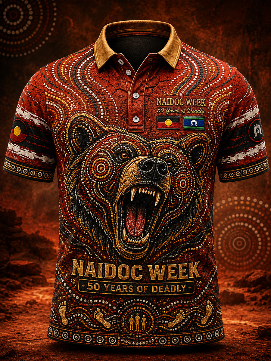 Men's Australia Naidoc Week Short Sleeves T-Shirt