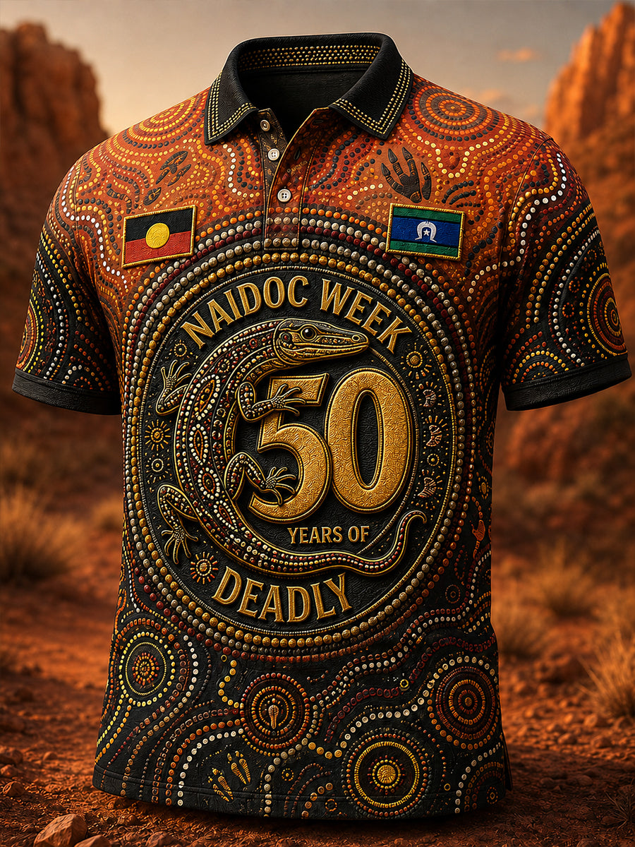 Men's Australia Naidoc Week Short Sleeves T-Shirt